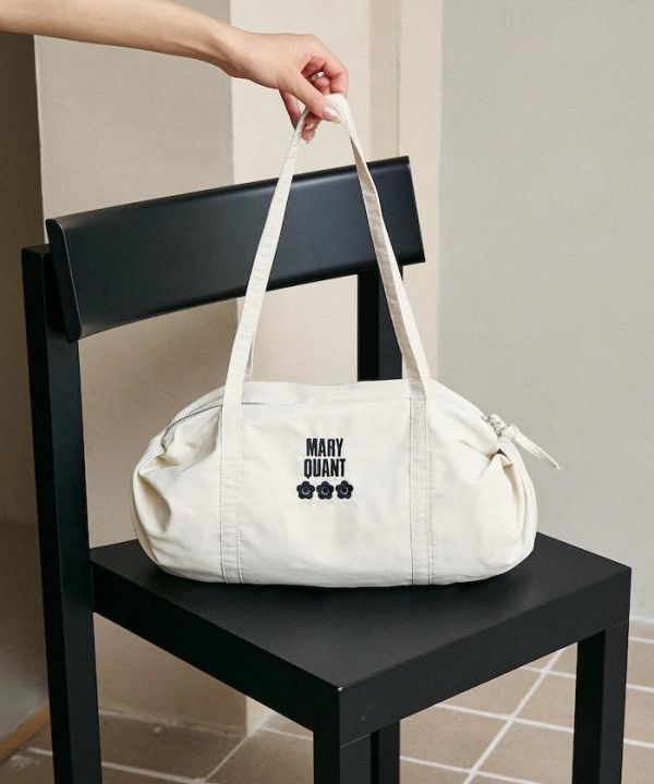 日本 MARY QUANT×PUBLUX 刺繡 迷你波士頓包 日本 MARY QUANT×PUBLUX 刺繡 迷你波士頓包