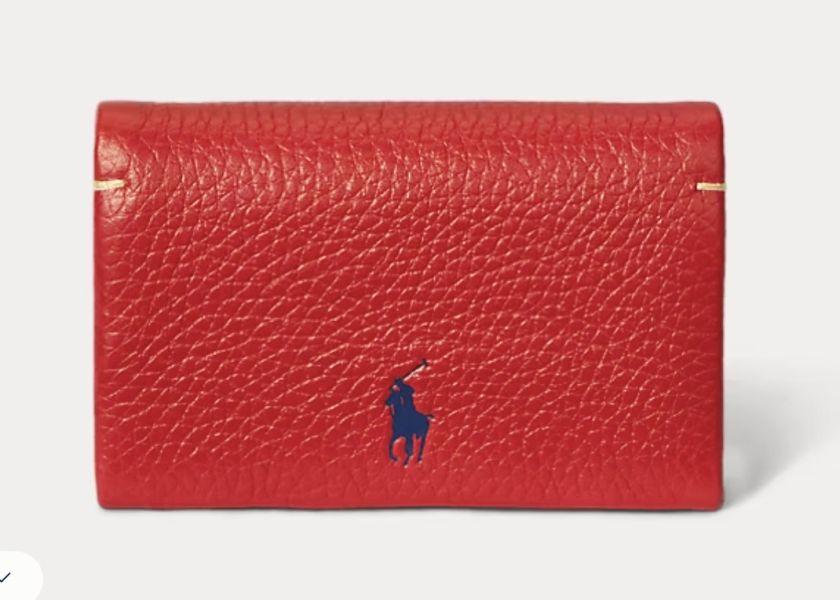 日本 Ralph Lauren Polo Play 皮革按扣卡包 日本 Ralph Lauren Polo Play 皮革按扣卡包