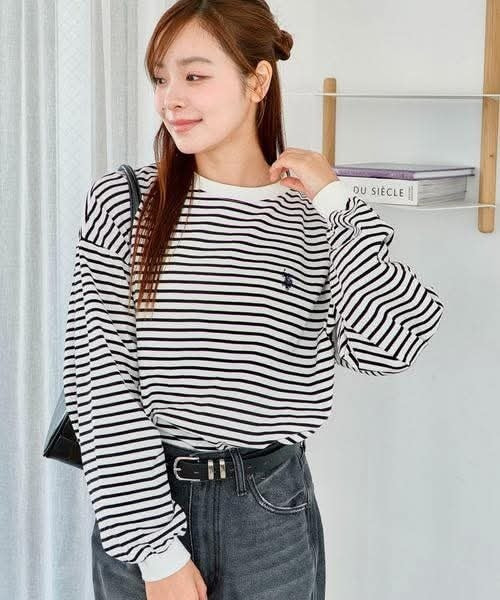 日本 U.S. POLO ASSN.x WEGO 聯名款長袖上衣 日本 U.S. POLO ASSN.x WEGO 聯名款長袖上衣