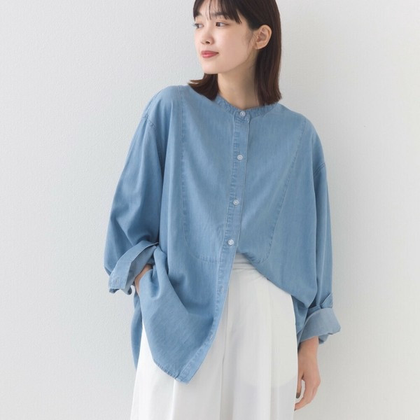 日本 OMNES 牛仔長版上衣 日本 OMNES 牛仔長版上衣