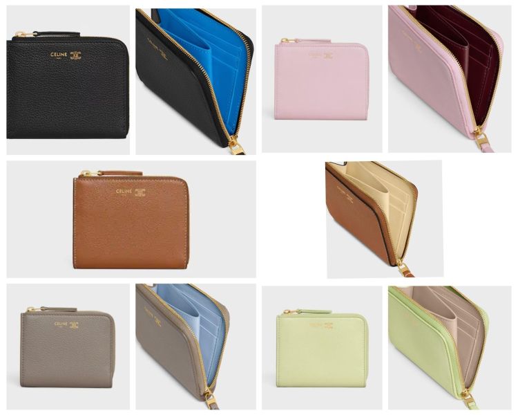 日本 CELINE 簡約L型圓弧拉鍊短夾 日本 CELINE 簡約L型圓弧拉鍊短夾