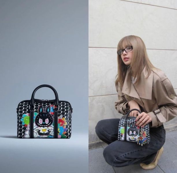 法國 MOYNAT x Labubu聯名波士頓包 法國 MOYNAT x Labubu聯名波士頓包