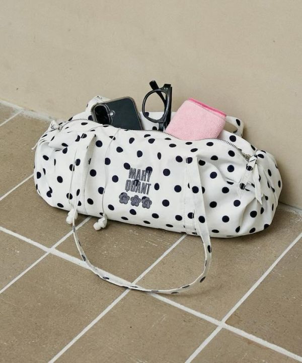 日本 MARY QUANT×PUBLUX 刺繡 迷你波士頓包 日本 MARY QUANT×PUBLUX 刺繡 迷你波士頓包