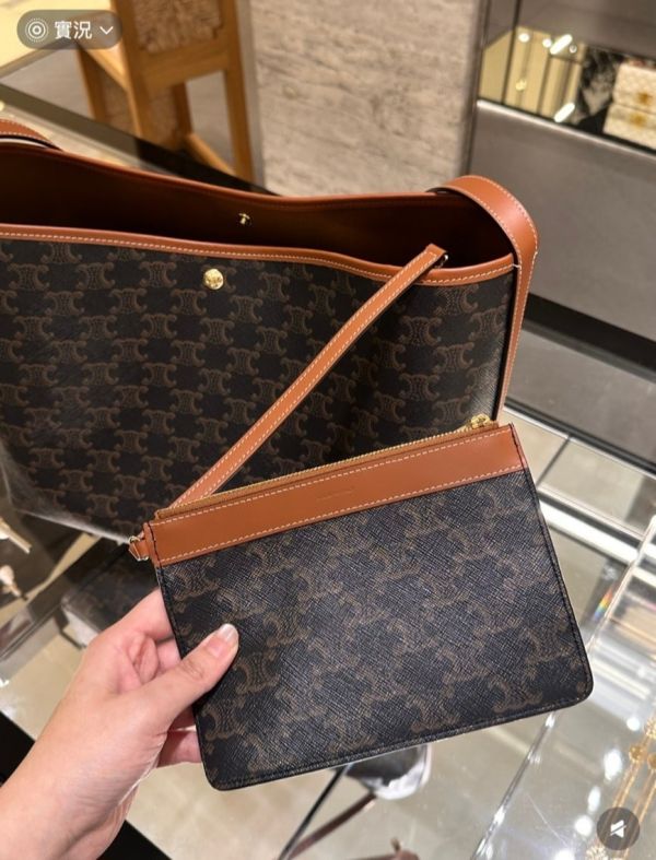 日本 CELINE SHOPPER 新品托特包 標誌印花柔軟購物袋 日本 CELINE SHOPPER 新品托特包 標誌印花柔軟購物袋