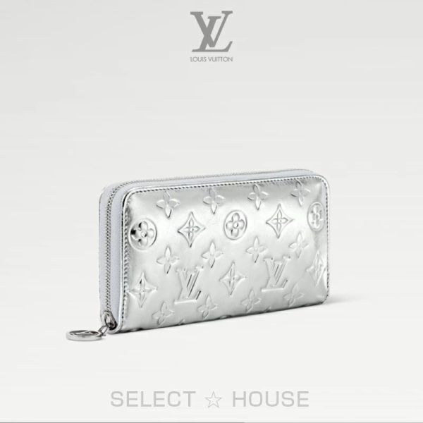 日本限定LV M26771﻿銀色拉鍊長夾 日本限定LV M26771﻿銀色拉鍊長夾