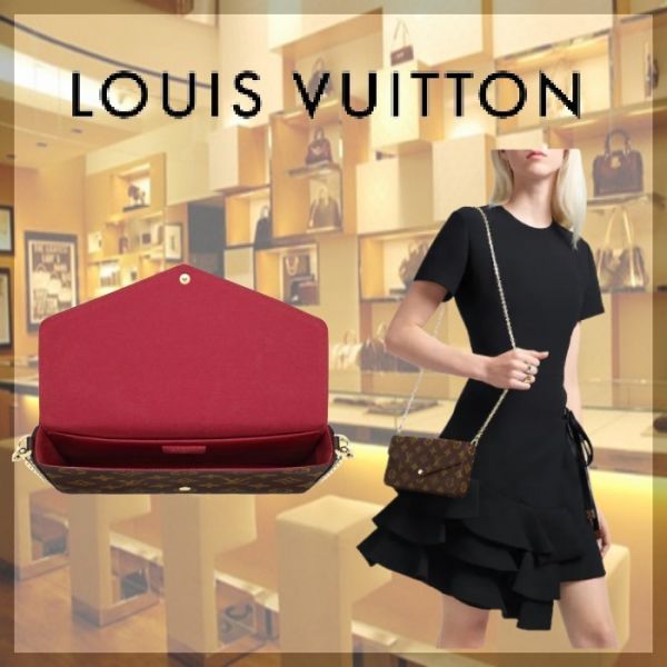 現貨LOUIS VUITTON LV M61276 WOC 金鍊三合一斜背包 LOUIS VUITTON LV M61276 WOC 金鍊三合一斜背包