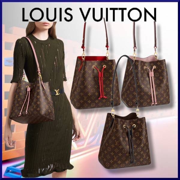 LOUIS VUITTON LV M44022 Neonoe Monogram水桶包 LOUIS VUITTON LV M44022 Neonoe Monogram水桶包