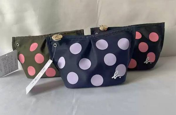 日本agnes b.水玉圓點化妝包 日本agnes b.水玉圓點化妝包