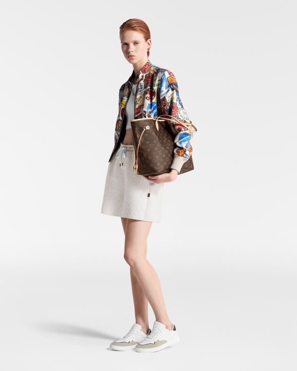 LOUIS VUITTON LV M46987  NEVERFULL MM雙色托特包 LOUIS VUITTON LV M46987  NEVERFULL MM雙色托特包