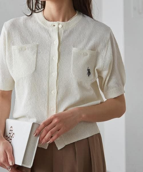 日本 U.S.POLOASSN.別注 刺繡Logo 針織衫 日本 U.S.POLOASSN.別注🎖 刺繡Logo 針織衫