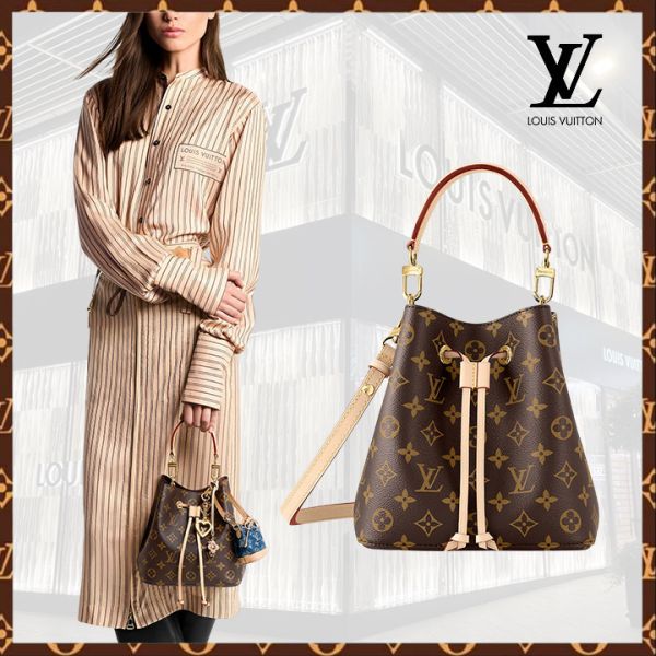 日本 Louis Vuitton M46581 Néonoé BB 水桶袋 日本 Louis Vuitton M46581 Néonoé BB 水桶袋