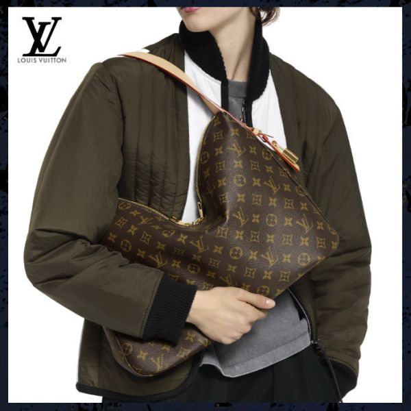 日本LOUIS VUITTON 路易威登 LV Slouchy MM 日本LOUIS VUITTON 路易威登 LV Slouchy MM