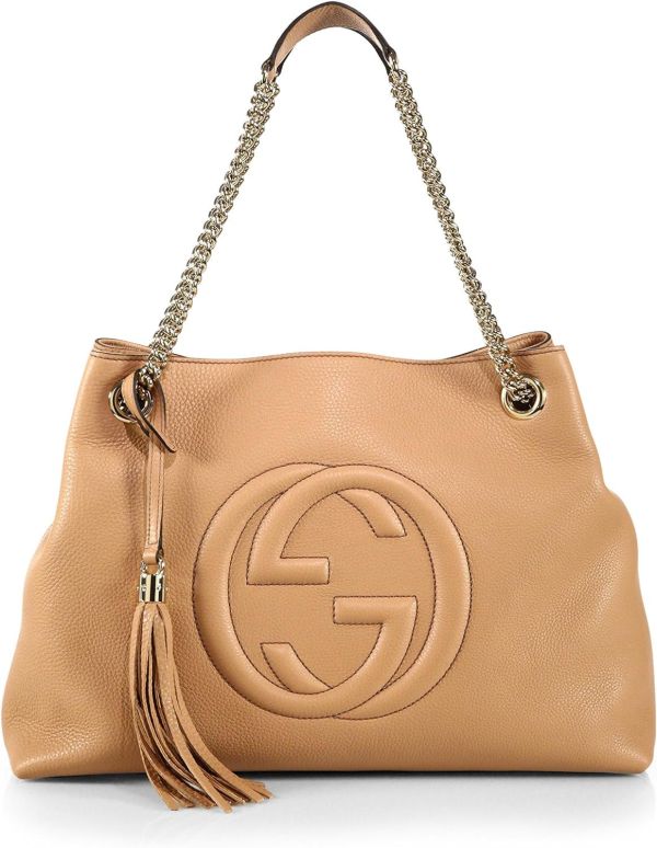 GUCCI 雙G LOGO流蘇鍊帶手提包 GUCCI,流蘇,鍊帶,手提包