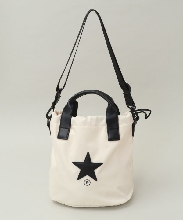 日本 CONVERSE TOKYO SATIN BALLOON BAG星星水桶包 日本 CONVERSE TOKYO SATIN BALLOON BAG星星水桶包