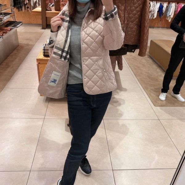 日本 B𝕦𝕣𝕓𝕖𝕣𝕣𝕪 outlet 經典菱格紋夾克外套 日本 B𝕦𝕣𝕓𝕖𝕣𝕣𝕪 outlet 經典菱格紋夾克外套