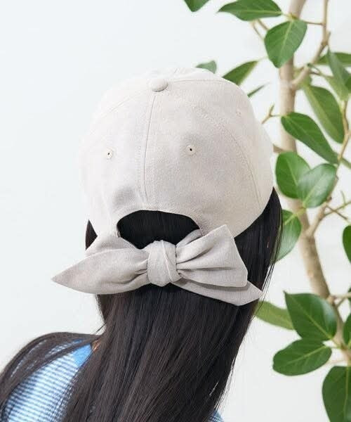 日本Back ribbon cap帽 後蝴蝶結棒球帽 日本Back ribbon cap帽 後蝴蝶結棒球帽