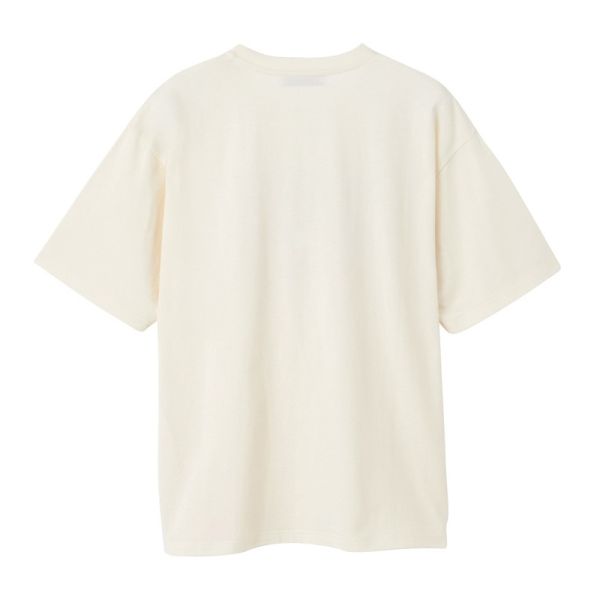 MARY QUANT 印刷粉色字T卹 香草白 MARY QUANT 印刷粉色字T卹 香草白
