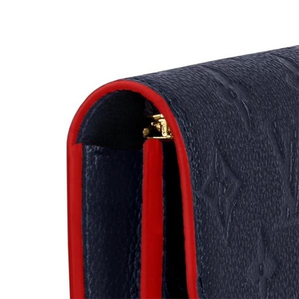 LOUIS VUITTON LV M62369 Monogram牛皮壓紋釦式對折長夾 LOUIS VUITTON LV M62369 Monogram牛皮壓紋釦式對折長夾