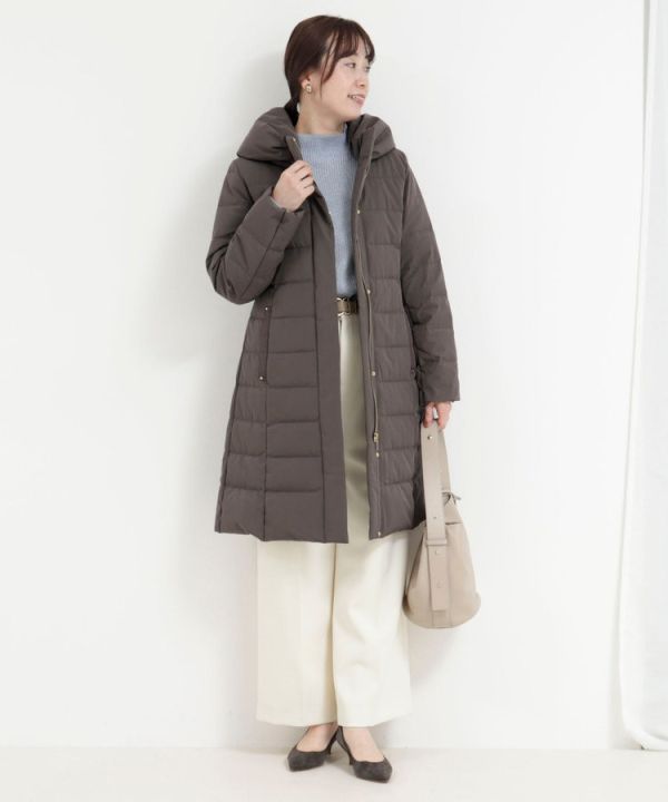 日本NOLLEY'S MALL 防水彈性輕薄塔夫綢長外套 日本NOLLEY'S MALL 防水彈性輕薄塔夫綢長外套