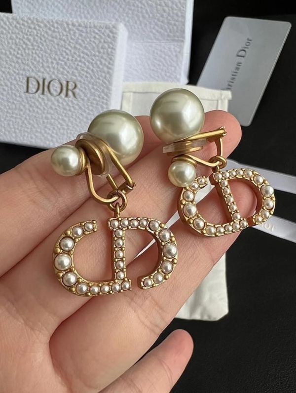 日本 Dior Tribales 夾式耳環 日本 Dior Tribales 夾式耳環