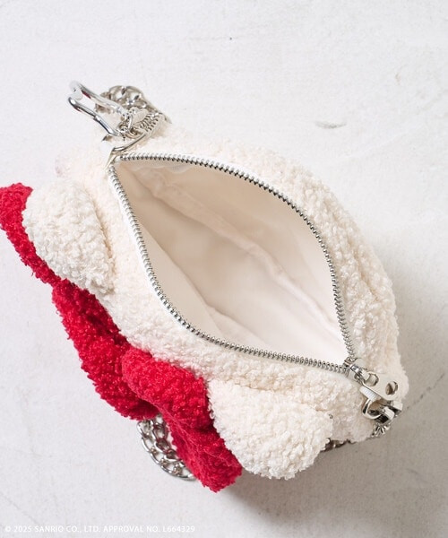 日本Hello Kitty蝴蝶結擋臉側背包 日本Hello Kitty蝴蝶結擋臉側背包