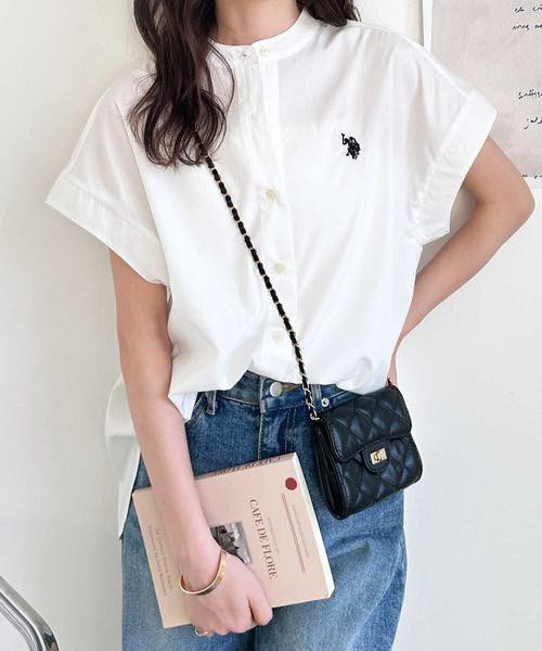 日本 GeeRA別注 U.S. POLO ASSN. 刺繡Logo 短恤衫 日本 GeeRA別注 U.S. POLO ASSN. 刺繡Logo 短恤衫