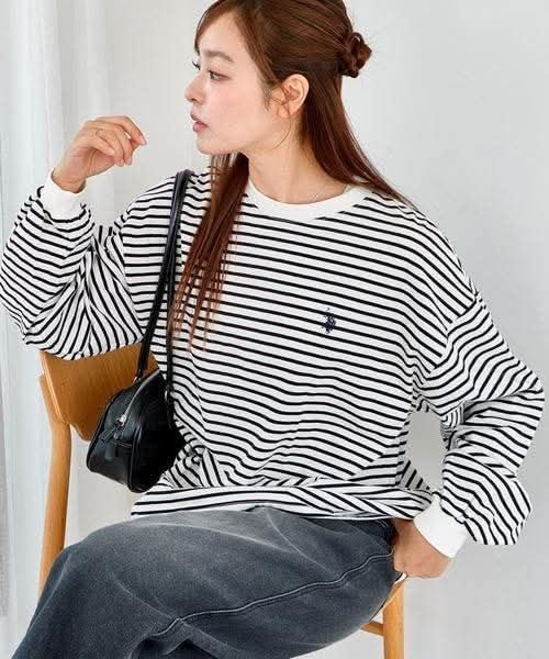 日本 U.S. POLO ASSN.x WEGO 聯名款長袖上衣 日本 U.S. POLO ASSN.x WEGO 聯名款長袖上衣