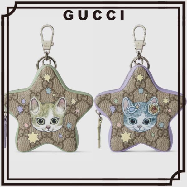 日本 Gucci日本限定樋口裕子猫咪星星掛包 日本 Gucci日本限定樋口裕子猫咪星星掛包