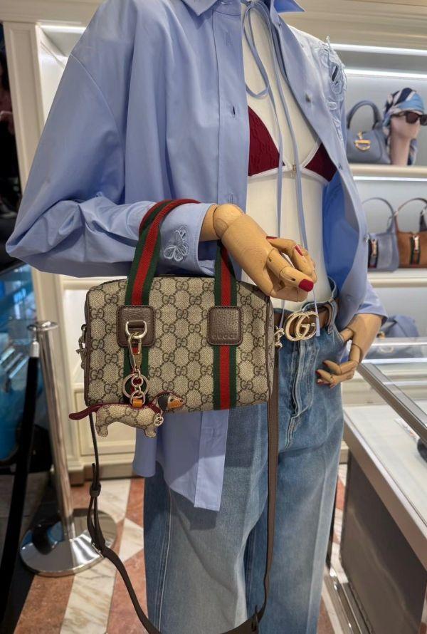 日本 GUCCI Giglio GG迷你波士頓包 日本 GUCCI Giglio GG迷你波士頓包