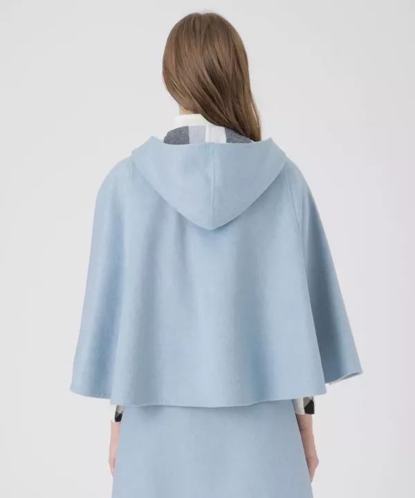 日本 BLUE LABEL Crestbridge Check River 聚氨酯披肩外套 日本 BLUE LABEL Crestbridge Check River 聚氨酯披肩外套