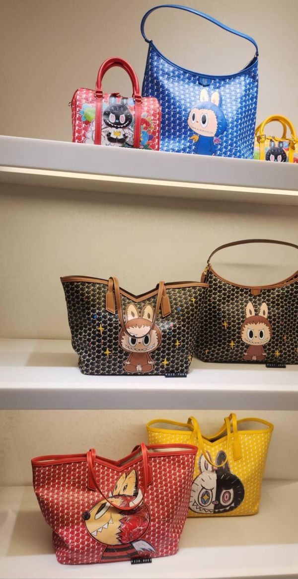 法國 MOYNAT x Labubu聯名波士頓包 法國 MOYNAT x Labubu聯名波士頓包