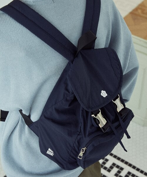 日本MARY QUANT × PUBLUX聯名款 刺繡LOGO尼龍背包 限量版 日本MARY QUANT × PUBLUX聯名款 刺繡LOGO尼龍背包 限量版