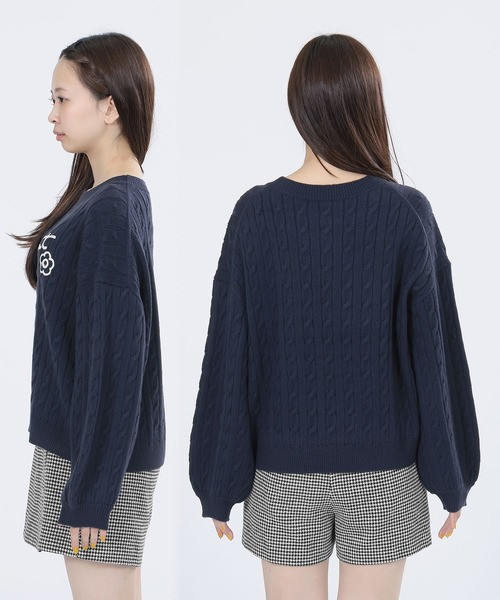 日本MARY QUANT 標誌標誌套頭衫 日本MARY QUANT 標誌標誌套頭衫