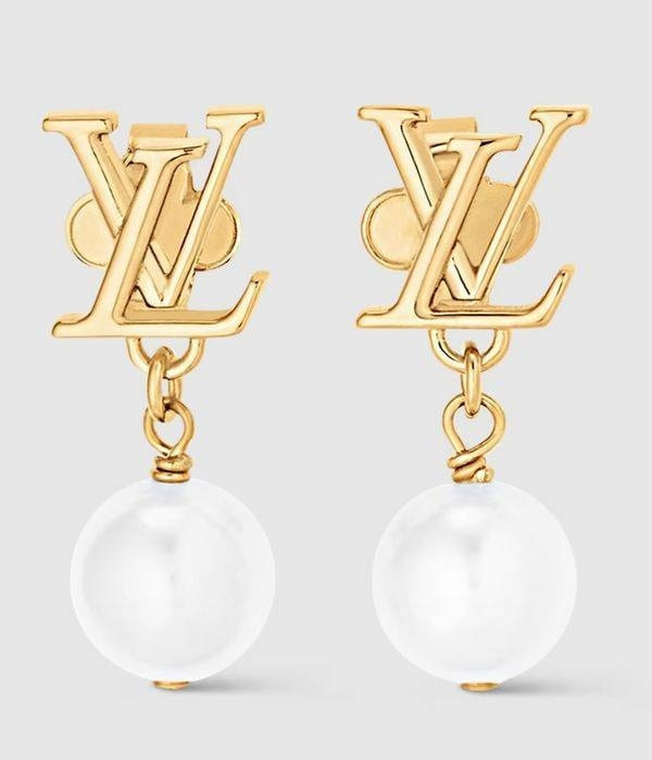 日本 Louis Vuitton LV  M01585 珍珠耳環 日本 Louis Vuitton LV  M01585 珍珠耳環
