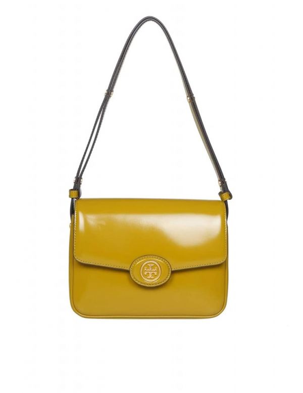 Tory Burch Robinson Spazzolato Convertible Sholder Bag褐色 日本代購-Tory Burch Robinson Spazzolato Convertible Sholder Bag