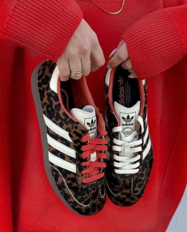 日本 adidas SAMBA 限定特別豹紋新款 日本 adidas SAMBA 限定特別豹紋新款