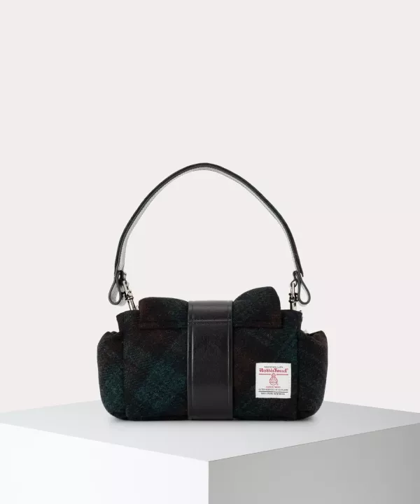 日本Vivienne Westwood 哈里斯花呢格紋榛果寶藏手提包 日本Vivienne Westwood 哈里斯花呢格紋榛果寶藏手提包