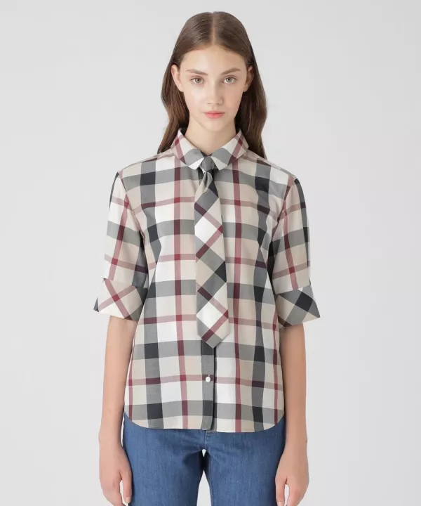 日本 BLUE LABEL CRESTBRIDGE克雷斯特布里奇格紋襯衫 日本 BLUE LABEL CRESTBRIDGE克雷斯特布里奇格紋襯衫