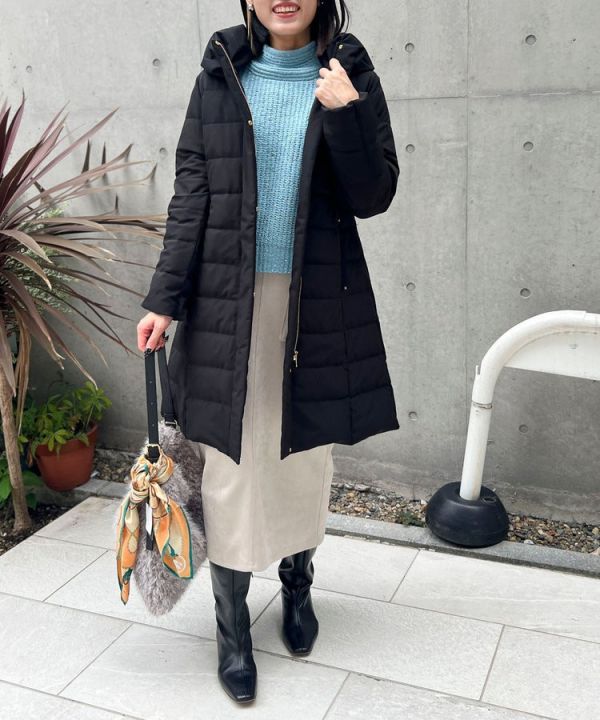 日本NOLLEY'S MALL 防水彈性輕薄塔夫綢長外套 日本NOLLEY'S MALL 防水彈性輕薄塔夫綢長外套