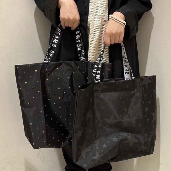 日本Ray BEAMS Packable超輕量尼龍tote bag 日本Ray BEAMS Packable超輕量尼龍tote bag