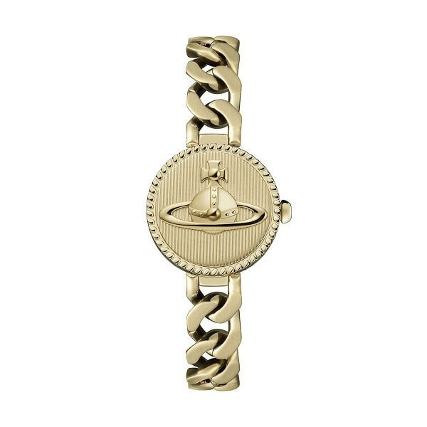 日本 Vivienne Westwood 西太后鏈條手錶 淡金 日本 Vivienne Westwood 西太后鏈條手錶 淡金