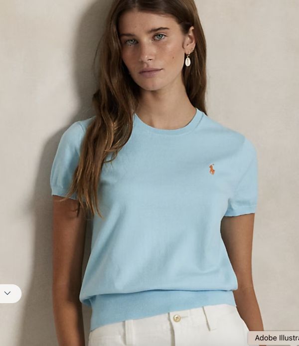 日本 Ralph Lauren 短袖圓領毛衣 日本 Ralph Lauren 短袖圓領毛衣
