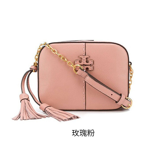 TORY BURCH McGraw 縫線設計流蘇小方包(共六色) TORY BURCH,小方包,流蘇