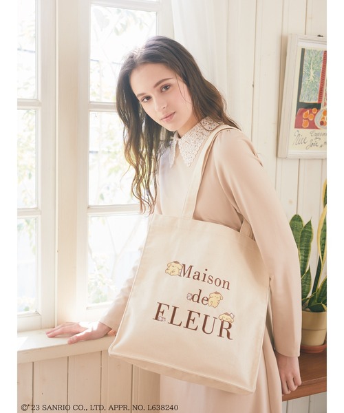 Maison de FLEUR x 三麗鷗 方形托特包 Maison de FLEUR x 三麗鷗 方形托特包