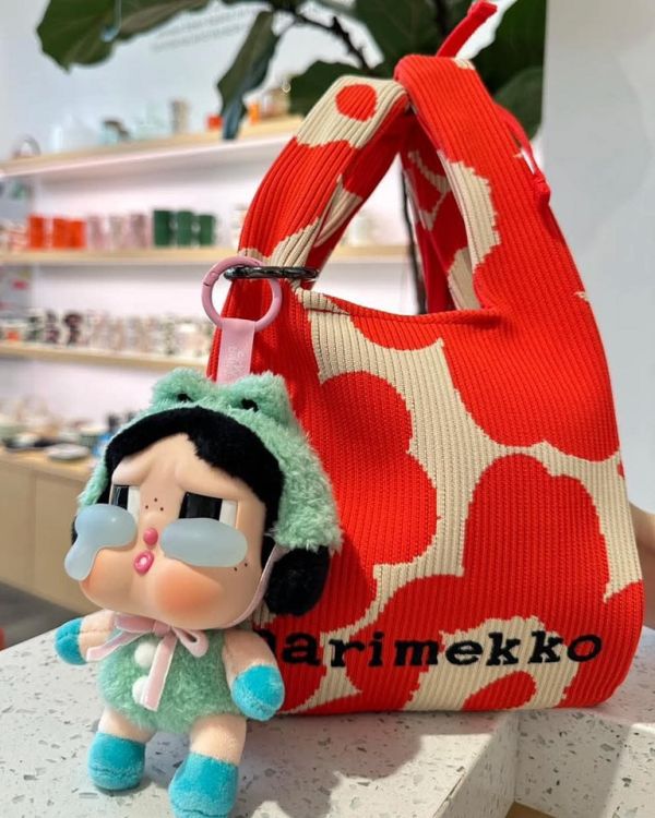 日本 marimekko 刺繡小手挽包 日本 marimekko 刺繡小手挽包