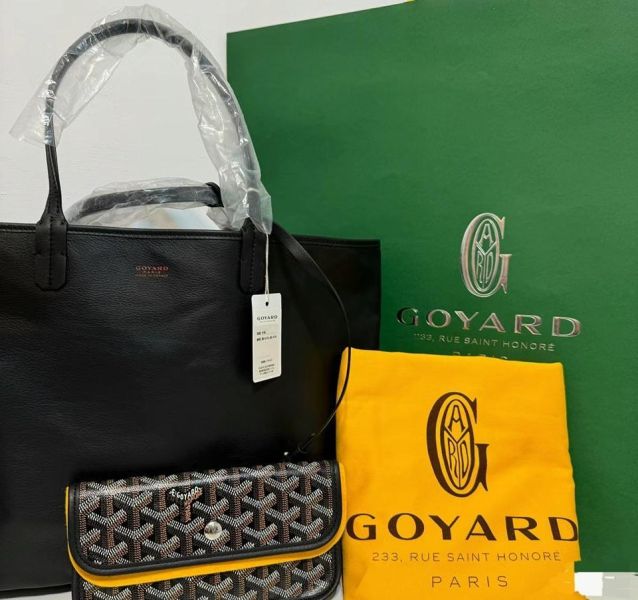 現貨 Goyard Anjou PM 雙面托特包附包夾 2026新款 Goyard 法棍包