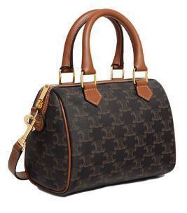 日本CELINE TRIOMPHE帆布小牛皮波士頓包(新款) 日本CELINE TRIOMPHE帆布小牛皮波士頓包(新款)