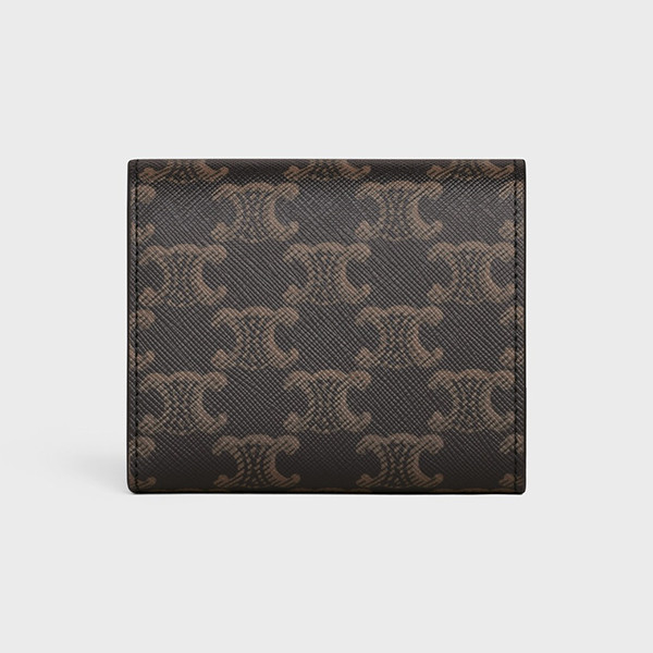 CELINE TRIOMPHE 老花三折短夾 CELINE,TRIOMPHE,三折,短夾