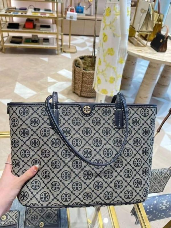 Tory Burch Monogram 老花托特包附小包 Tory Burch Monogram 老花托特包附小包