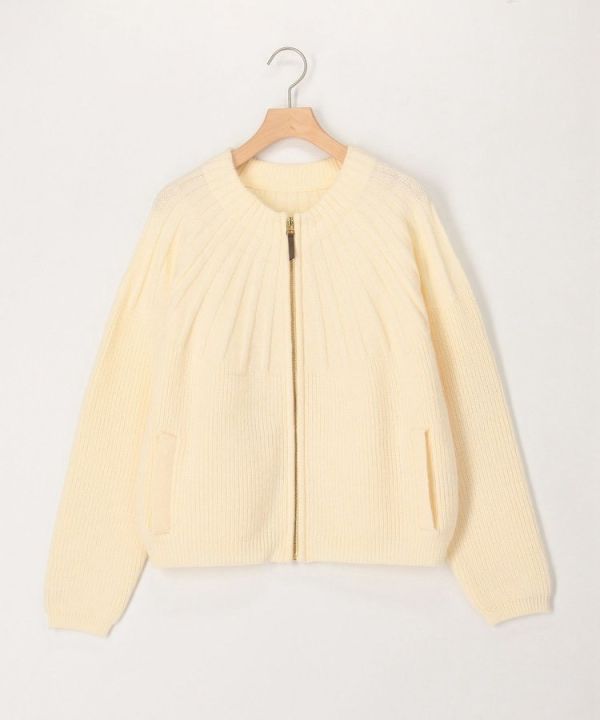 日本NOLLEY'S MALL 鞭領拉鍊開衫 日本NOLLEY'S MALL 鞭領拉鍊開衫